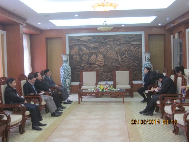 The Evangelical Church of Vietnam (Northern) visits Government Committee for Religious Affairs